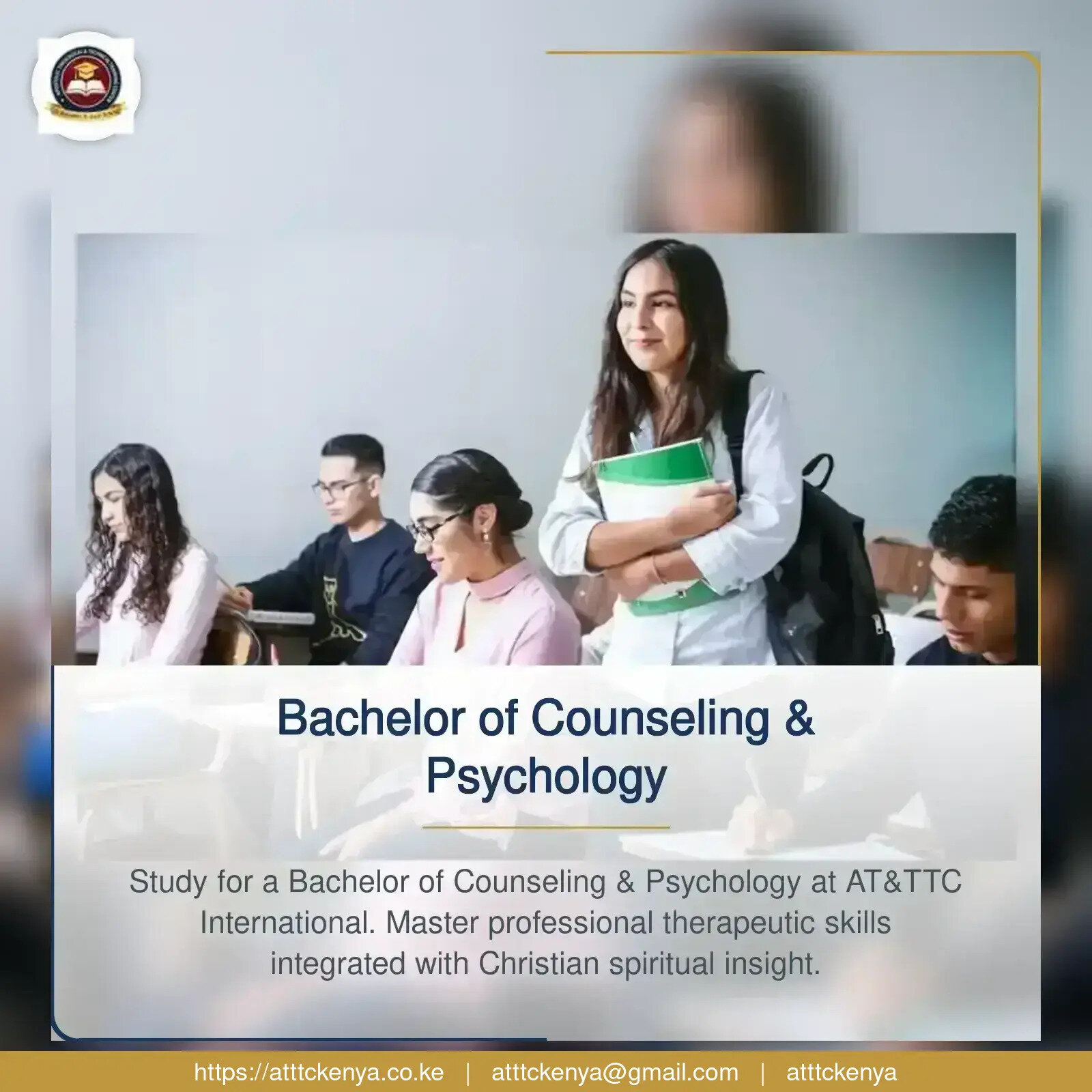 Bachelor of Counseling & Psychology