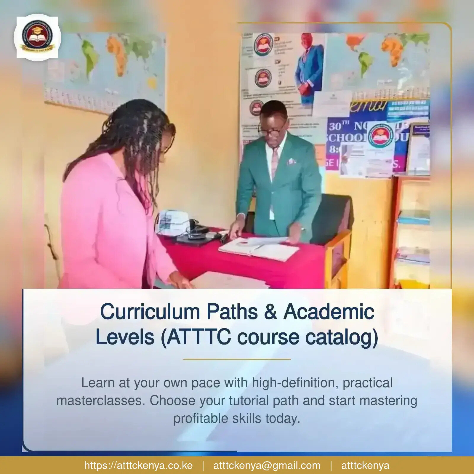 Curriculum Paths & Academic Levels (ATTTC course catalog)