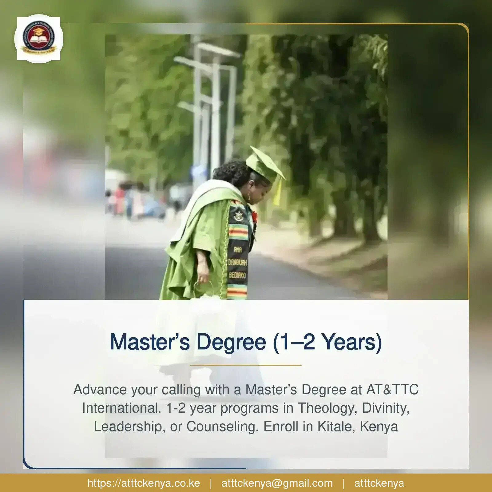 Master’s Degree (1–2 Years)