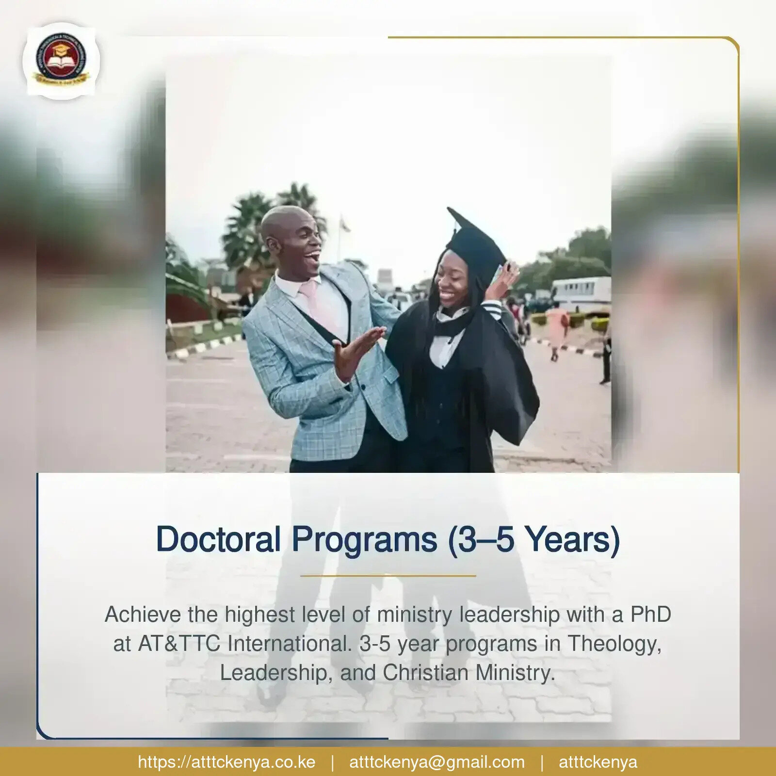 Doctoral Programs (3–5 Years)